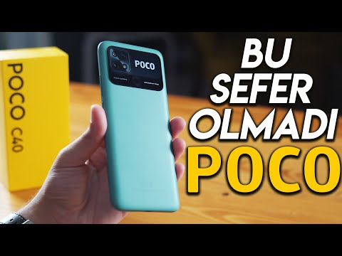 POCO SEN N'APTIN? | POCO C40 İnceleme