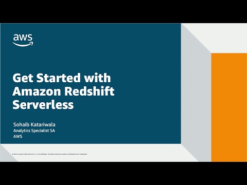 Amazon Redshift Serverless Demo | Amazon Web Services