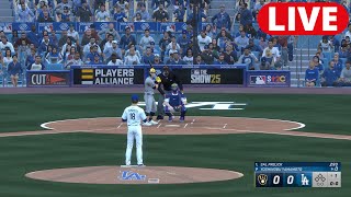 MLB LIVE🔴Los Angeles Dodgers vs.Milwaukee Brewers-18th July 2025-MLB Full Game-MLB 25