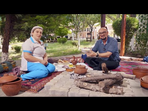 Семейное блюдо в горшке - Пити из Гянджи | Путешествие Сталика Ханкишиева в Азербайджан, 4-серия