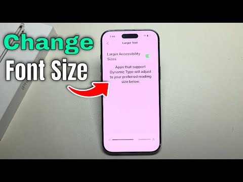 iPhone 17 Air: How to set large text on iPhone