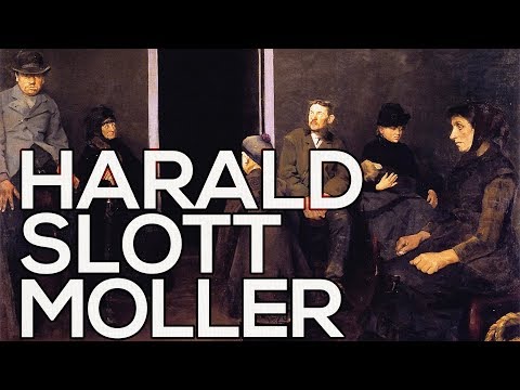 Harald Slott Moller: A collection of 43 paintings (HD)