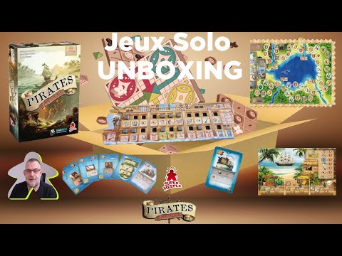 Unboxing - Pirates de Maracaibo | Super Meeple | jeu de société