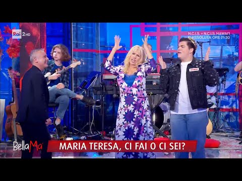 Maria Teresa Ruta canta T'appartengo - BellaMa' 03/11/2023