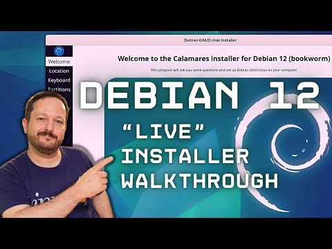 Beginner’s Guide for Navigating the Debian 12 "Bookworm" Live Installer