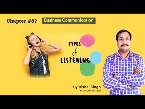 Types Of Listening – Business Communication