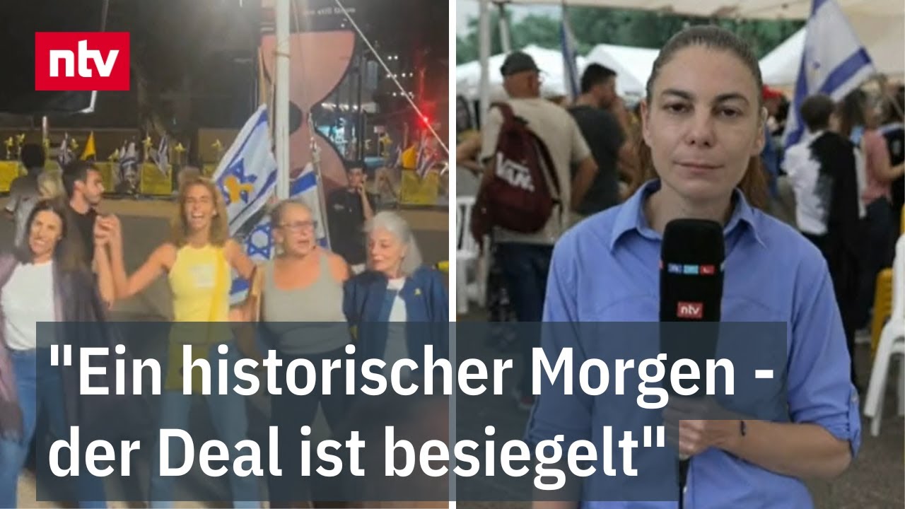 "Ein historischer Morgen - der Deal ist besiegelt": Blufarb zum Friedensplan in Nahost