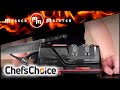 Точилка электрическая для заточки японских ножей, черная, серия Knife sharpeners, Chef'sChoice, США видео продукта
