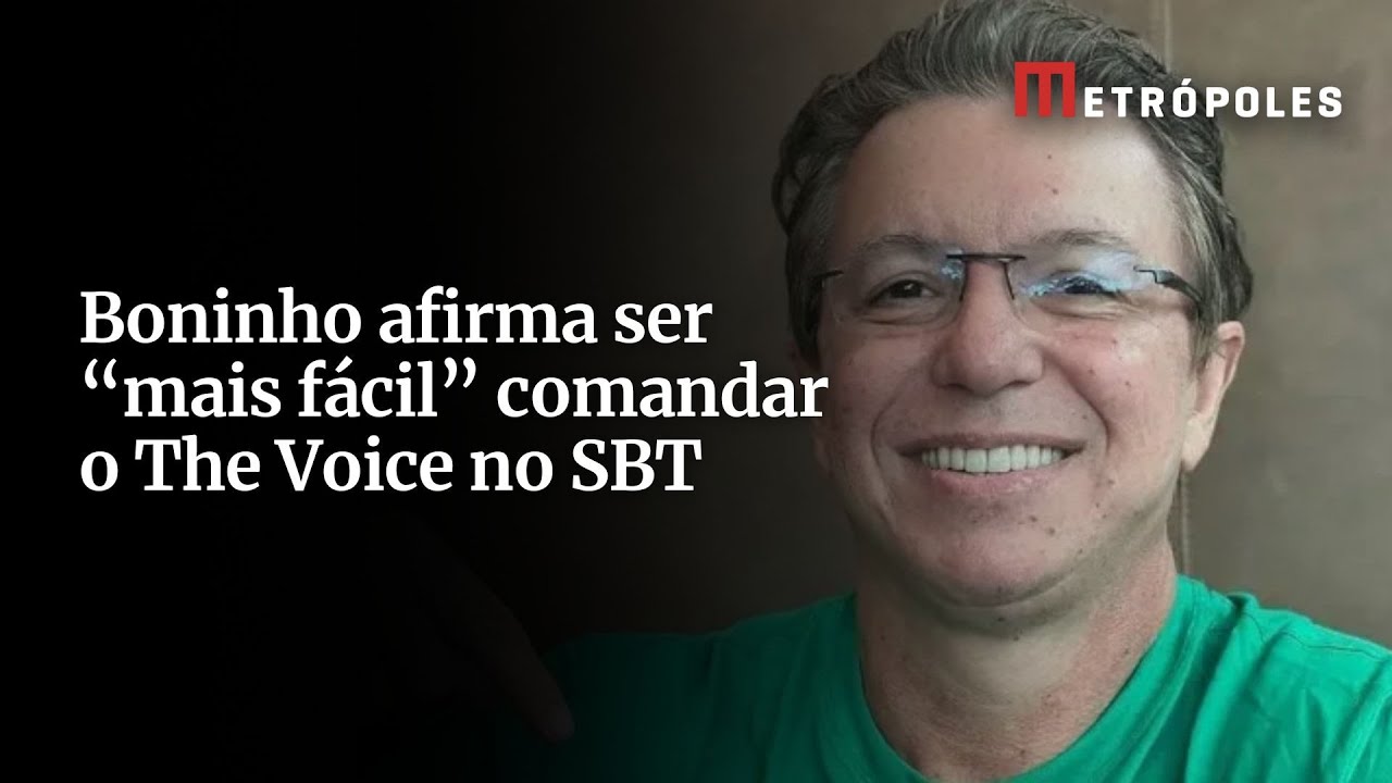 The Voice Boninho afirma ser mais fácil comandar o reality no SBT