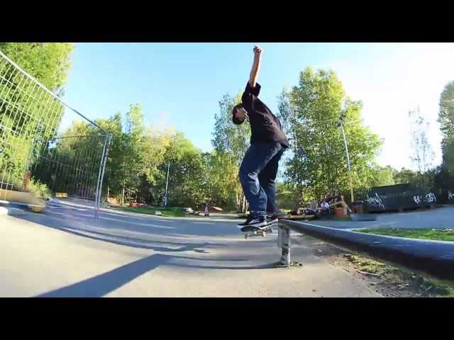 Brazilian 4Msb skaters at Skarpnäck Plaza, Sweden