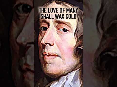 The Love of Many shall Wax Cold - Puritan John Owen Sermon #shorts (2 Tim 3:1) / Read by Rich Moore