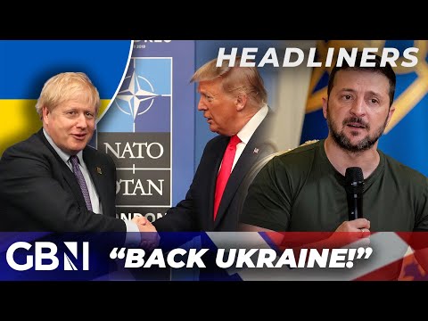 ‘He wants to maintain his LEGACY!’ - Boris Johnson URGES Donald Trump to stand by Ukraine