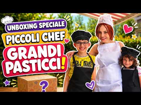 UNBOXING SPECIALE 👩‍🍳 arrivano le divise dei Piccoli Chef! :)
