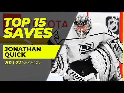 Top 15 Jonathan Quick Saves from 2021-22 | NHL