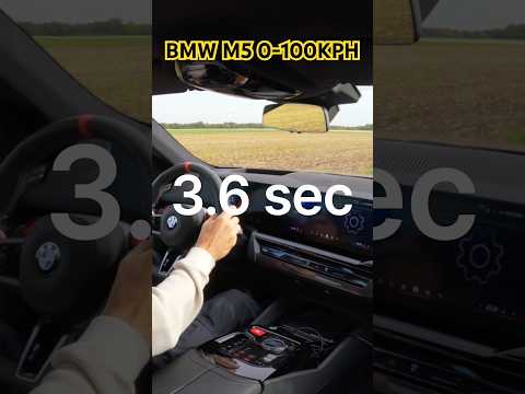 2025 BMW M5: 0-100 km/h Test