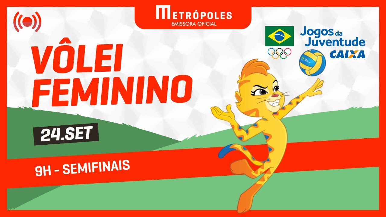 JOGOS DA JUVENTUDE 2025   VÔLEI FEMININO   240925