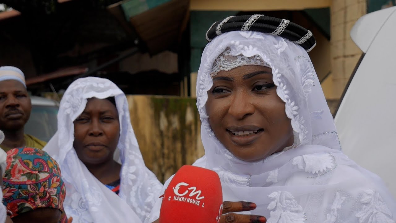 Conakry Nouvelles ARRIVEE DE HADJA FATOUMATA KABA MME BABGOURA A KOLISHO