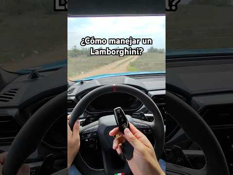 Así se conduce un Lamborghini #consejos #autos #lamborghini