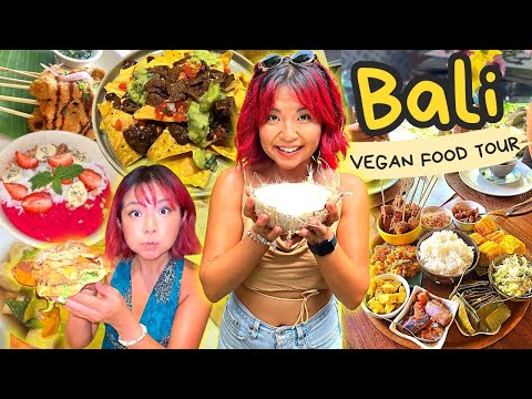 Eating VEGAN in BALI, Indonesia (VEGAN HEAVEN) ?? I Travelled to BALI with my followers! #bali #vlog