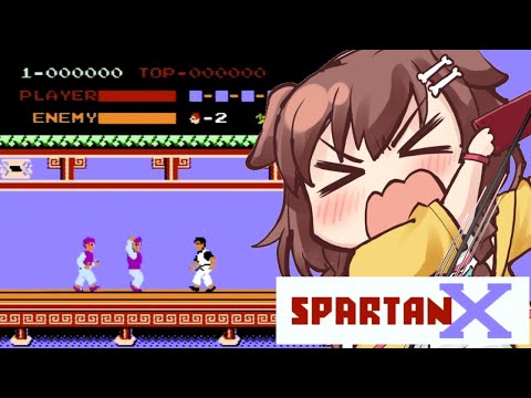 【FC】スパルタンX遊ぶ!!!【ファミコン】