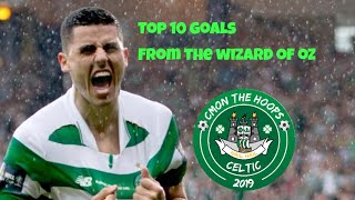 Tom Rogic top 10 goals for Celtic | Celtic fc | the wizard of oz