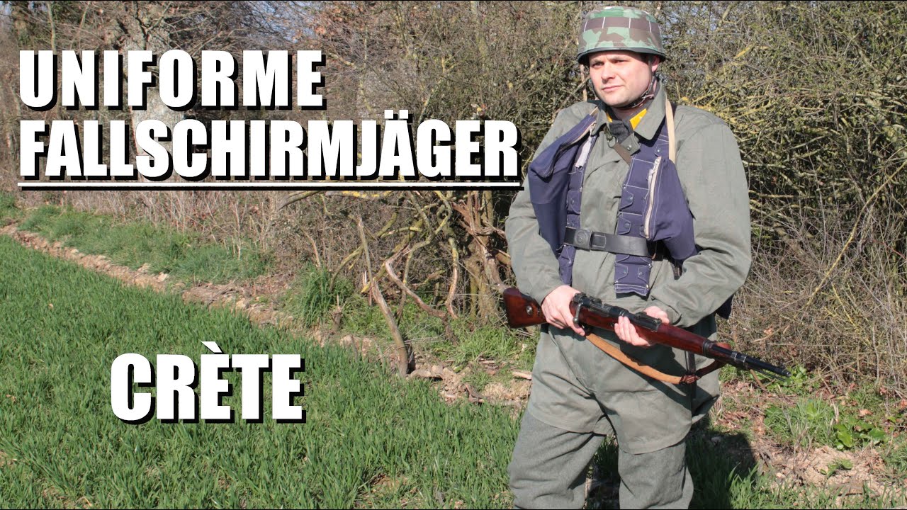 ? Fallschirmjäger FJR1 Crète - Présentation d'uniforme