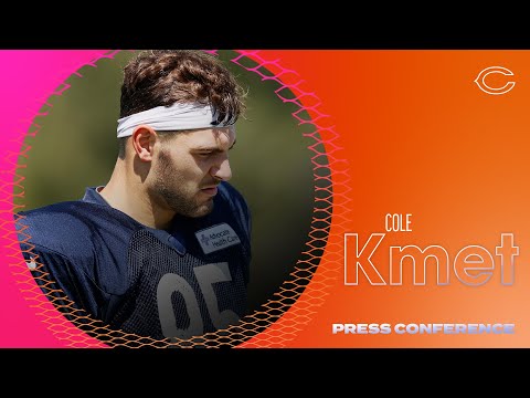 Cole Kmet on blocking out the noise: 'I get confidence from myself and my teammates' | Chicago Bears video clip