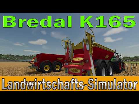 Bredal K165 fertilizer and lime spreader v1.0.0.1