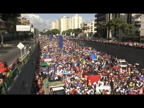 Venezuela: President Maduro's supporters rally as election campaign kicks off | AFP