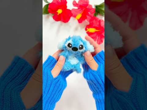 🥥スティッチ🌺ダイソーのモールだよ💙🩵モールドール#スティッチ#stitch#モールドール#ダイソー#100均diy#DAISO#ハンドメイド#リロアンドスティッチ#shorts