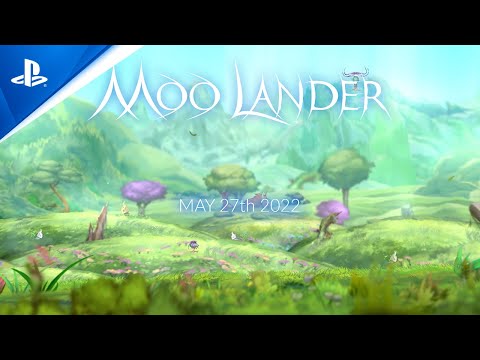 Moo Lander - Release Date Trailer | PS5 & PS4 Games