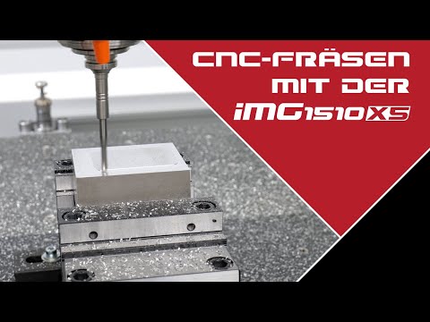 CNC Fräsmaschine iMG 1510X5 | präzise Bearbeitung großer Bauteile aus Aluminium, Keramik, Graphit...