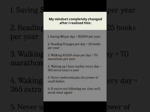 "The One Realization That Changed My Mindset Forever" #motivation