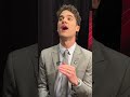 Darren Criss wants to see all Tony-nominated shows