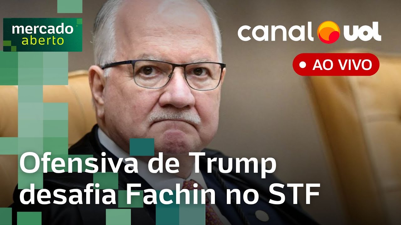 Ofensiva de Trump desafia Fachin no STF secretário dos EUA fala em consertar Brasil e + ao vivo
