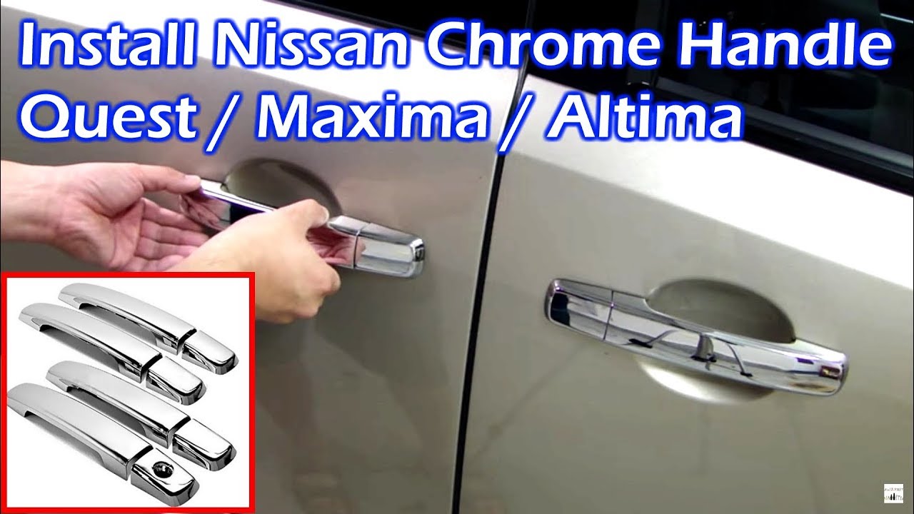 Door handle broke off nissan altima #3