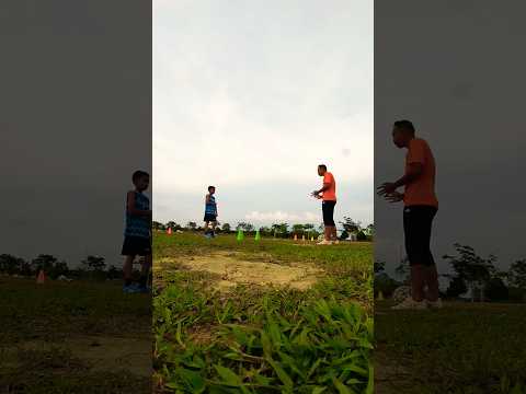 Football Passing Practice with Thaqif U11! #viral #youtube #trending #shorts #fyp