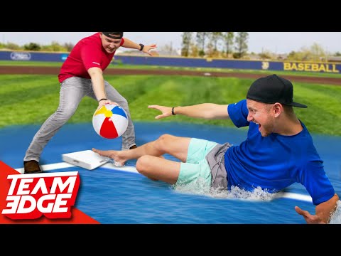 Slip 'N Slide Beachball Baseball!!