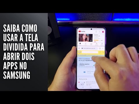 Saiba como usar a tela dividida para abrir dois apps no Samsung