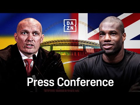 Oleksandr Usyk v Daniel Dubois Press Conference LIVE | talkSPORT Boxing x DAZN