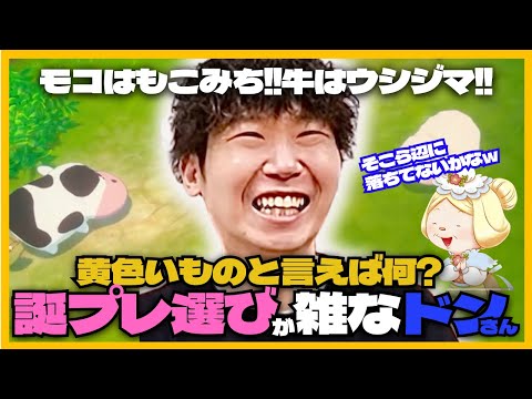 女の子への誕生日プレゼント選びが雜すぎるドンさんw【ドンピシャ牧場物語Lets 風のグランドバザール切り拔き/三人稱】