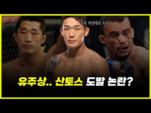 '좀비 주니어' 유주상이 다니엘 산토스와 경기에서 패배한 이유.. 그의 도발은 정당했을까? (feat. 김동현, 정찬성)