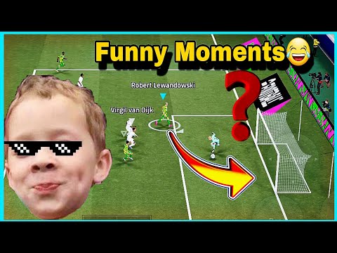 Efootball Mobile WTF and FUNNY MOMENTS | 100 IQ Team | Barme Efootball