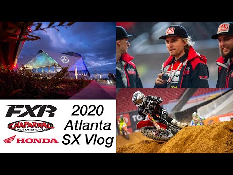 2020 Atlanta Supercross Vlog - Improvements, but Another Rough Weekend... FXR/Chaparral Honda