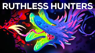 Thumbnail for the video "What’s It Like to Be Killed by Nature’s Most Brutal Predator" from Kurzgesagt – In a Nutshell