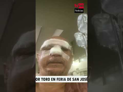 La Libertad: hombre sobrevive tras ser embestido por toro en feria
