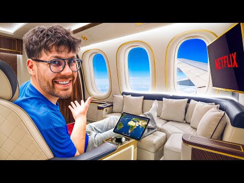 Testuje NAJBARDZIEJ LUKSUSOWĄ BIZNES KLASE na ŚWIECIE!