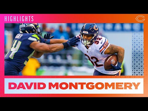 David Montgomery 2021 Season Highlights | Chicago Bears video clip