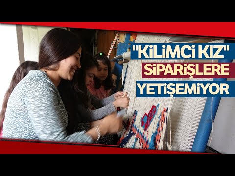 “Kilimci Kız” Siparişlere Yetişemiyor