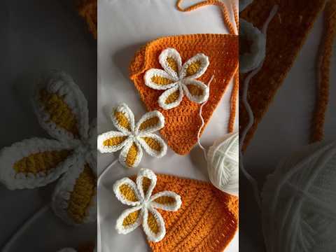 Soft petals, bold vibes — crochet dreams in full bloom 🌼✨ #crochetflowers #crochetstyle